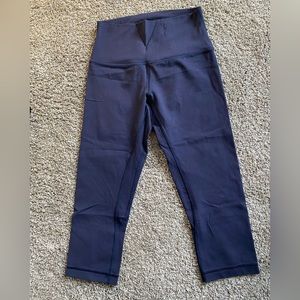 Lululemon align crop navy